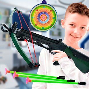 Детская игрушка арбалет со стрелами на присосках в комплекте R/K 007 (IGR24) 03k08p004 фото