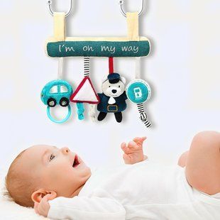 Игрушка на тележку - подвеска "Я в пути" BabyOno/1487/(SB) 03k17p443 фото