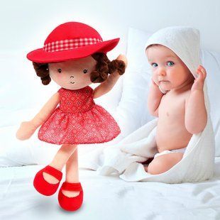 Дитяча м'яка іграшка Babyono "Полі" (1098) (SB) 03k17p376 фото
