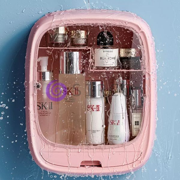 Настінний органайзер для зберігання косметики Wall-Mounted cosmetic case (325 x 270 x 110 мм) (237) 07k04p076 фото