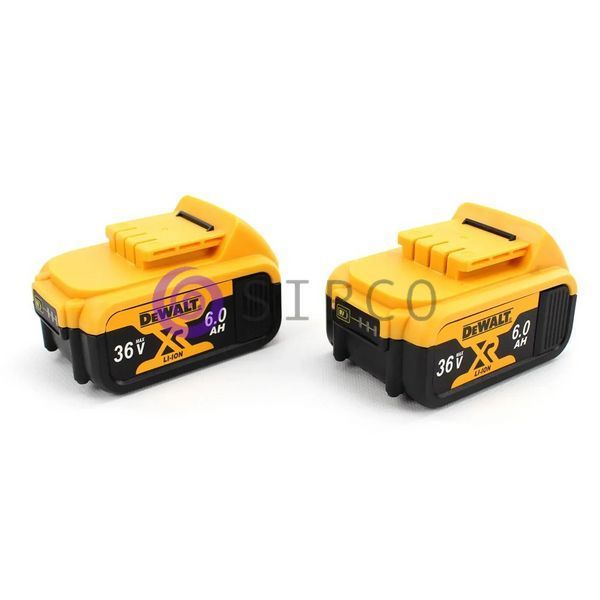 Аккумулятор DeWalt (36V, 6AH) 3 контакта, под базу с индикацией 04k10p025v3 фото