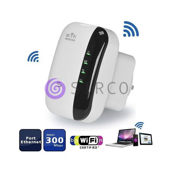 Бездротовий Wi-Fi репитер розширювач діапазону Wi-Fi мережі / Підсилювач Wi-Fi (WF-09) 11k06p052 фото