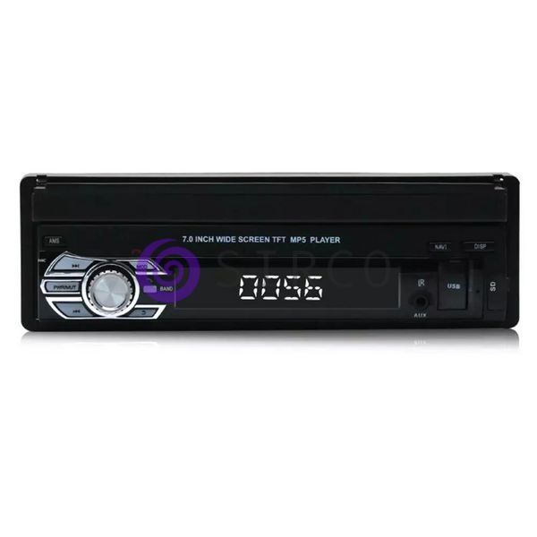 Автомобільна Bluetooth автомагнітола у машину з висувним екраном SWM 9601G Car Stereo (205) 04k05p026 фото