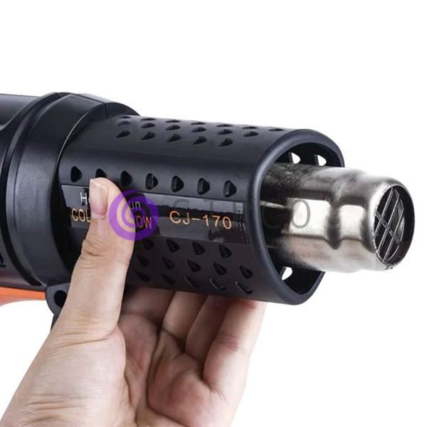 Професійний технічний фен (термофен) CJ-170/1866 220/240V 2000W (JS) 04k02p440 фото