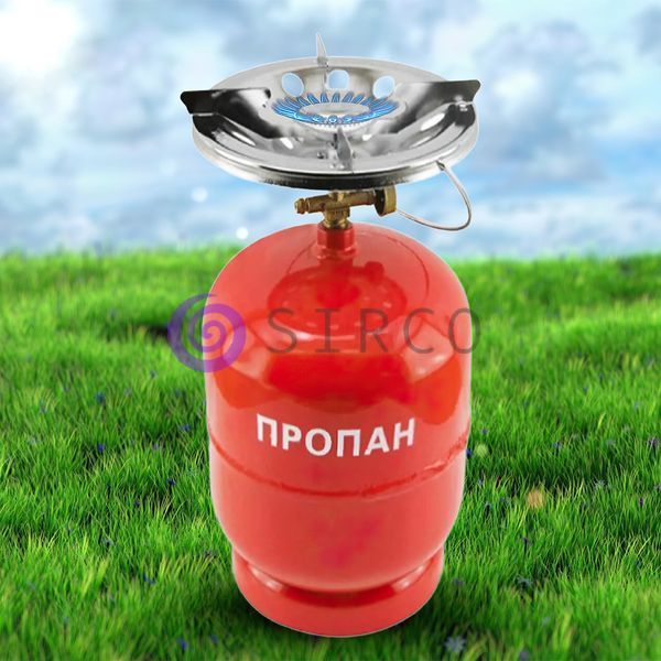 Балон газовий з пальником 12 л Червоний 14k01p005v3 фото