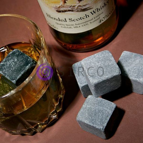Сувенірні охолоджувальне каміння для віскі WHISKY STONES 10k09p125 фото