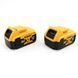 Аккумулятор DeWalt (36V, 6AH) 3 контакта, под базу с индикацией 04k10p025v3 фото 2