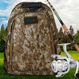Рюкзак рибальський для риболовлі Boya By 60L M8820 60л (988) 02k04p065 фото