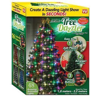 Гирлянда на елку Tree Dazzler Ring 48 LED ЛАМПОЧКИ 12k01p133 фото