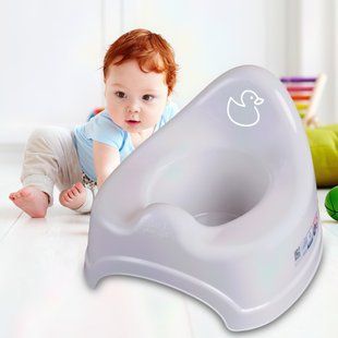 Горшок для детских нужд "Утенок" (Светло-серый) Tega Baby/DK-091-122/(SB) 03k20p034 фото