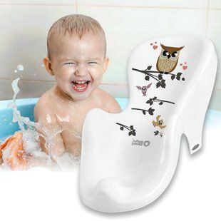 Гірка для купання дітей "Plus baby" Маленька сова (Біла) Tega Baby/PB-SOWA-003-103/(SB) 03k20p008 фото