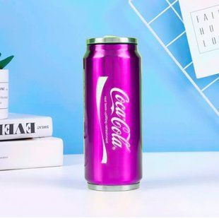 Термокружка в дизайні Coca Cola 500 мл в асортименті EL-195 рожева/237 10k14p067v3 фото