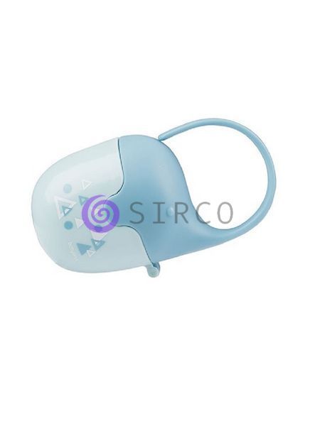 Футляр для зберігання дитячої пустушки Babyono Natural nursing "Слоник" Блакитний (529/02) (SB) 03k17p291v1 фото