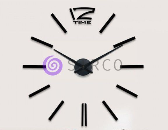 Часы настенные 3D "DIY CLOCK" ZH003 (Без цифр) 01k10p002v3 фото