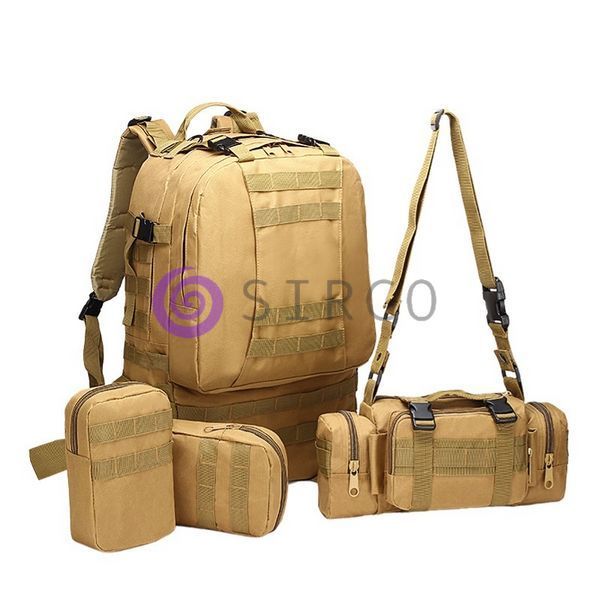 Рюкзак тактичний штурмовий Mission Pack Laser Cut Coyote 55 л Пісочний 08k01p017v1 фото