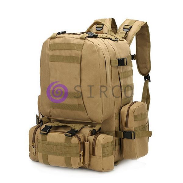 Рюкзак тактичний штурмовий Mission Pack Laser Cut Coyote 55 л Пісочний 08k01p017v1 фото