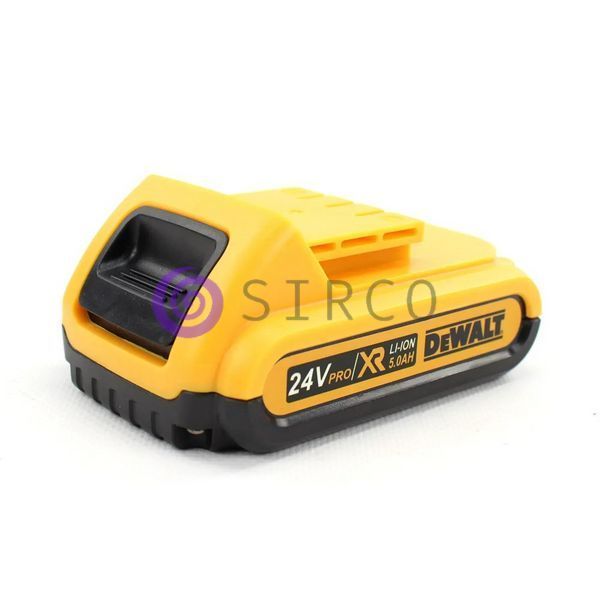 Аккумулятор DeWalt (24V, 5AH) 2 контакта, под базу с индикацией 04k10p025v2 фото
