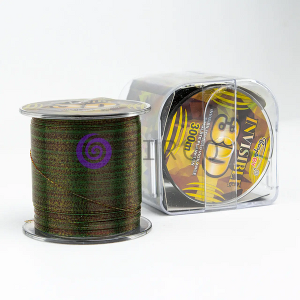Монофільна коропова волосінь Boya BY Invisible 3D 0.25 мм 300 м 13 кг рибальська камуфляжна (988) 02k04p453v1 фото