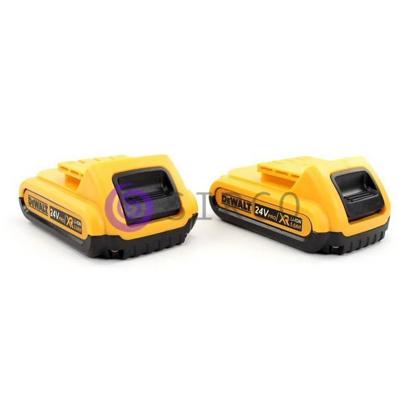 Аккумулятор DeWalt (24V, 5AH) 2 контакта, под базу с индикацией 04k10p025v2 фото