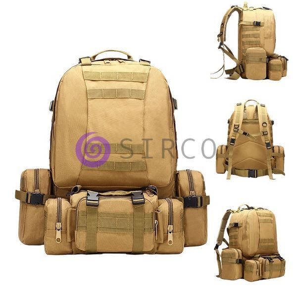 Рюкзак тактичний штурмовий Mission Pack Laser Cut Coyote 55 л Пісочний 08k01p017v1 фото