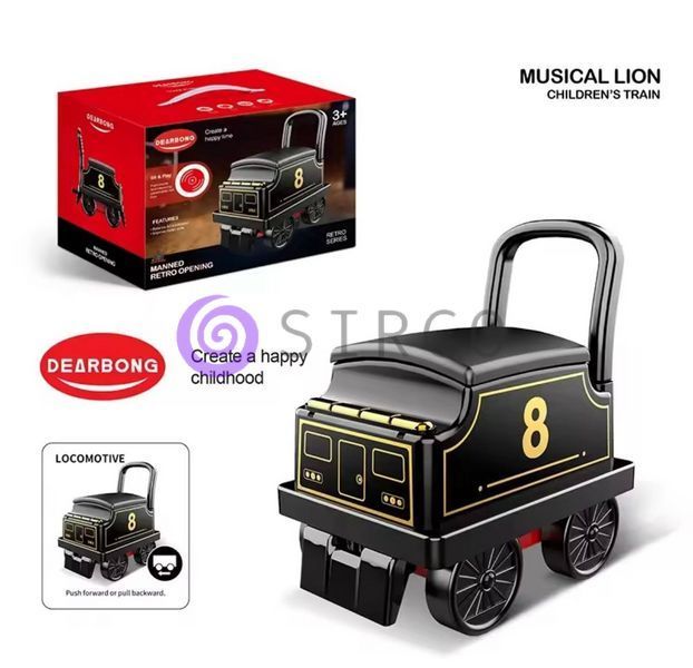 Детская игрушка вагончик к паровозу Retro Train Ride-On (AX) 03k24p080v2 фото
