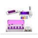 УФ стерилізатор тримач для зубних щіток та дозатор зубної пасти BRUSH STERILIZER настінний USB (Х11/0408) 01k01p235 фото 4