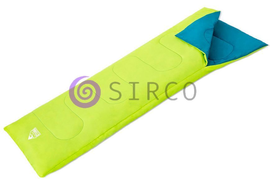 Спальный мешок одеяло PAVILLO BESTWAY 68099, 180 Х 75 см, голубой, желтый (ОРИГИНАЛ) (М+) 02k01p143 фото