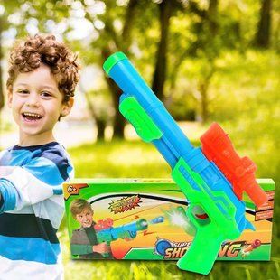 Іграшковий пістолет-бластер Super Shooting з м'якими кулями/626 11k04p016 фото