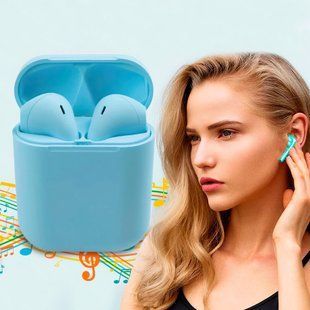 Бездротові навушники HBQ InPods 12 (блакитнi) 11k01p009v2 фото