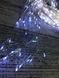 Новорічна гірлянда "Кінський хвіст" 600 LED: 20 ліній по 3 м, 30 діодів / нитка, холодний білий 12k01p010v1 фото 5