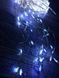 Новорічна гірлянда "Кінський хвіст" 600 LED: 20 ліній по 3 м, 30 діодів / нитка, холодний білий 12k01p010v1 фото 6