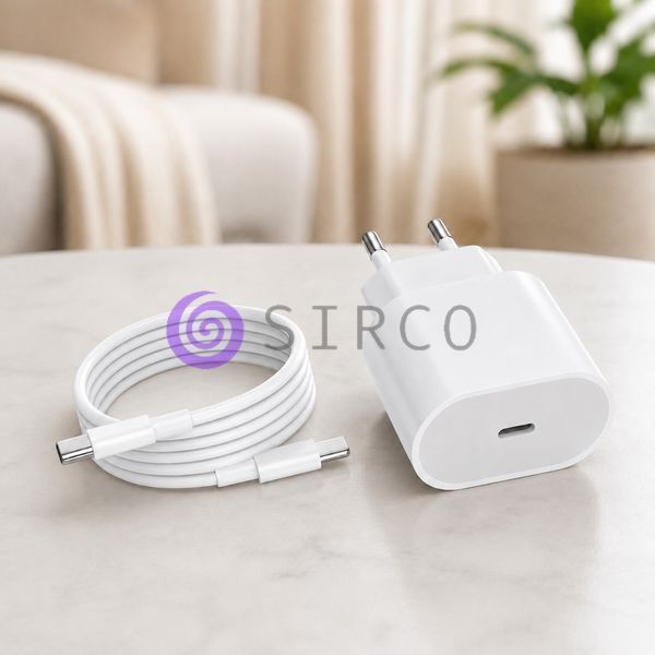 Зарядний пристрій USB Type-C 35W з кабелем Type-C, швидка зарядка для смартфона та планшета, 26X-199 (509/5086) 11k06p500 фото