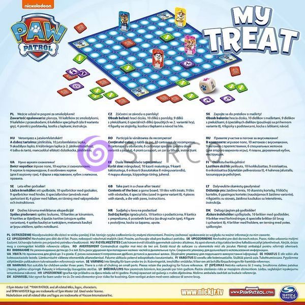 Детская настольная игра Trefl "Моя косточка: Щенячий Патруль" (02263) (SB) 03k19p034 фото