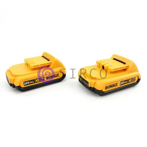 Аккумулятор DeWalt (24V, 5AH) 3 контакта, под базу с индикацией 04k10p025v1 фото