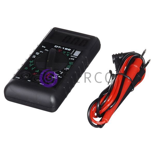 Портативний універсальний вимірювальний мультиметр Mini Digital DT-182 (ЖЯ) 11k02p231 фото