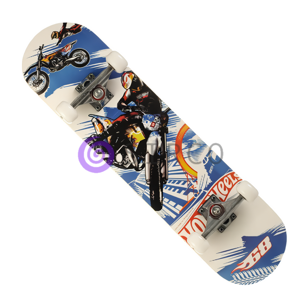 Классический деревянный скейтборд 3108YS-1 Hot Wheels премиум-класса (Канадский клен) 13k03p004v8 фото