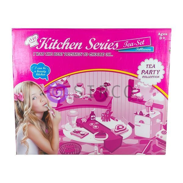 Дитячий іграшковий кухонний набір для чаювання Kitchen Series Tea-Set CH-06 33 предмети (AHMD) 03k09p167v8 фото