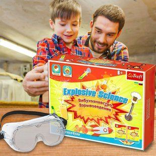 Игровой набор для опытов "Взрывоведение" Trefl/60902 (SB) 03k19p369 фото