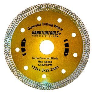 Синтерированный тонкий алмазный диск-резак Jiangtuntools 22,23 мм/20 мм (YAB) 04k02p412v1 фото