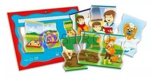 Детская развивающая настольная игра Trefl "Первые открытия. Что за чем" (01254) (SB) 03k19p040 фото