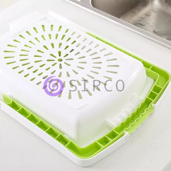 Кухонная разделочная доска на раковину Dish washing 3в1 (212) 10k10p024 фото