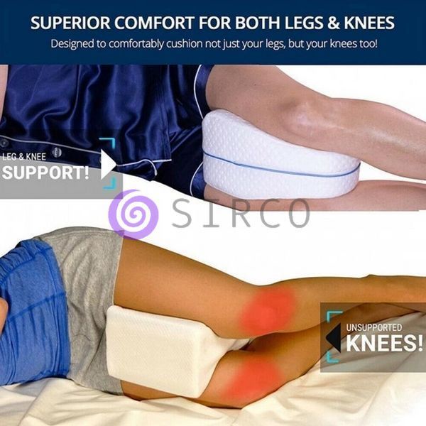 Подушка ортопедична для ніг Contour Leg Pillow NEW з ефектом пам'яті 06k03p005 фото