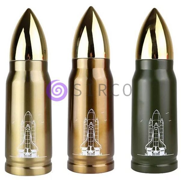 Термос из нержавеющей стали в виде пули Bullet Vacuum Flask (237) 10k14p058 фото