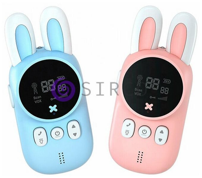 Дитяча рація Kids rabbit walkie talkie для дітей 2шт 03k05p042 фото