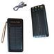 УМБ PowerBank ViaKing T35519 20 000 mАh солнечная батарея черный/H-3 11k12p016v3 фото 2