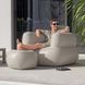 Надувне крісло з пуфиком для ніг Bestway Comfi Cube Lounger 75137 107&times;99&times;80 см Сірий 02k10p510v1 фото 7