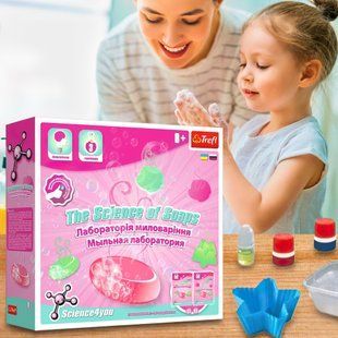 Игровой набор для творчества "Лаборатория мыловарения" Trefl/60894 (SB) 03k19p370 фото