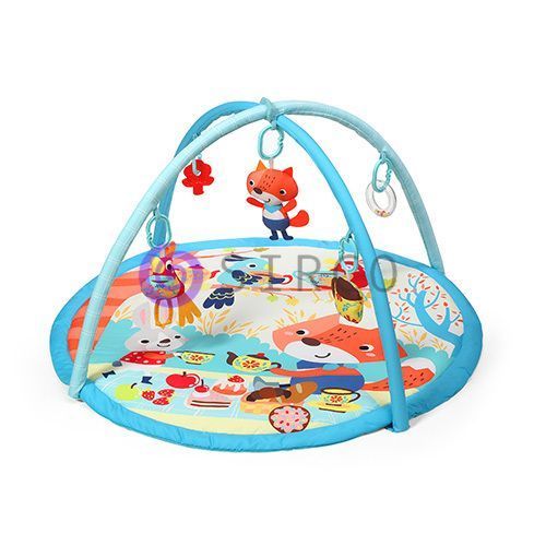 Дитячий килимок з аркою та підвіскою BabyOno "Лісові друзі" 90x52 см (1520) (SB) 03k17p437 фото