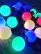 Новогодняя гирлянда-нить светодиодная шарики Led 20 &laquo;Радуга&raquo; (черный провод, мультиколор) 12k01p030v1 фото 4