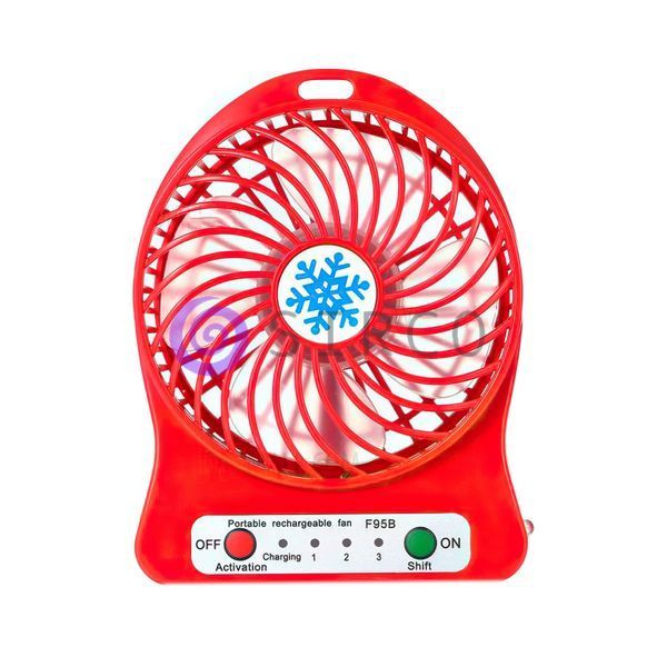 Міні-вентилятор Portable Fan Mini Червоний 01k07p015v1 фото